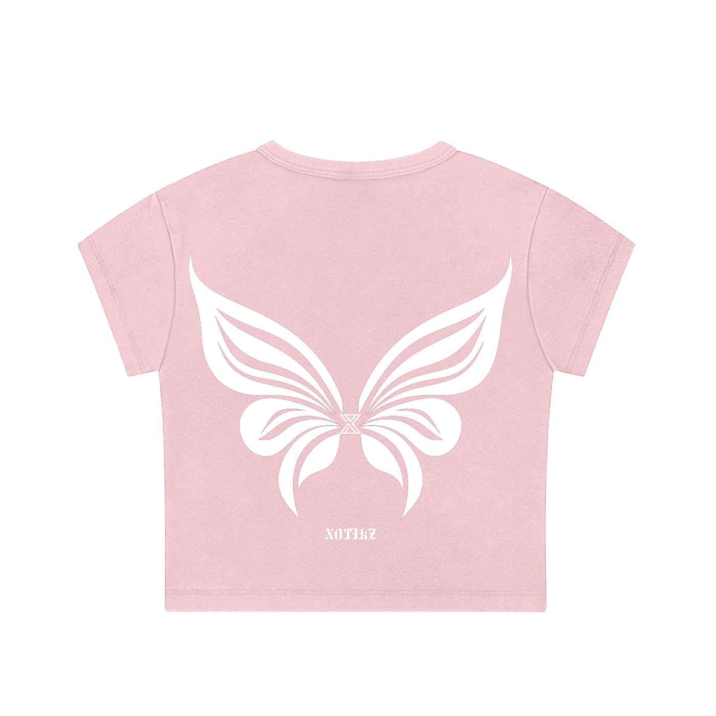 Women's Abstract Crop Top - X0TIKZ