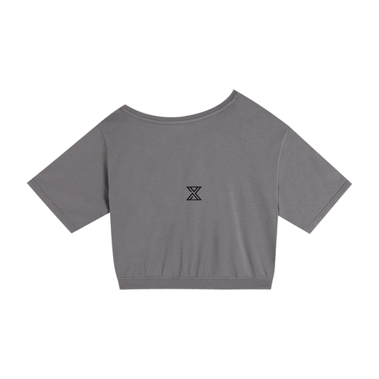 Women's Shoulder Oversize Tee - X0TIKZ