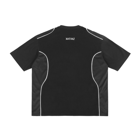 Contrast Piped Panel T-Shirt - X0TIKZ