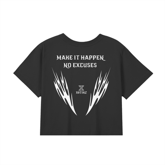 C0RRUT3D 父 CROP TEE WOMEN’S - X0TIKZ