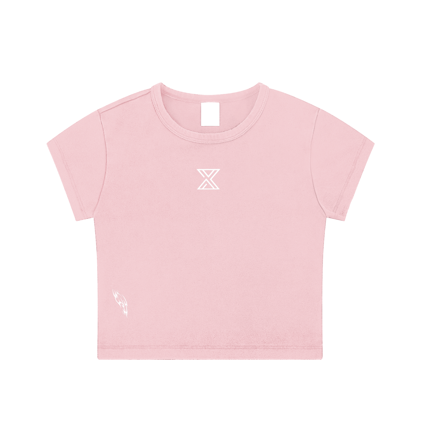 Women's Abstract Crop Top - X0TIKZ