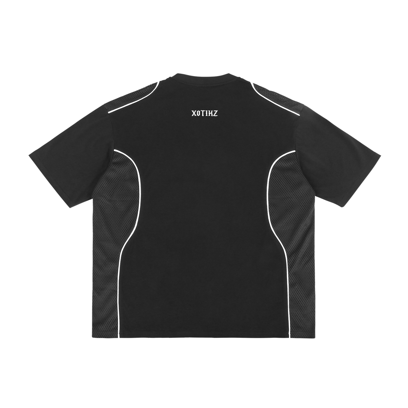 Contrast Piped Panel T-Shirt - X0TIKZ