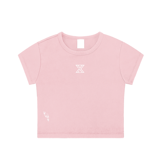 Women's Abstract Crop Top - X0TIKZ
