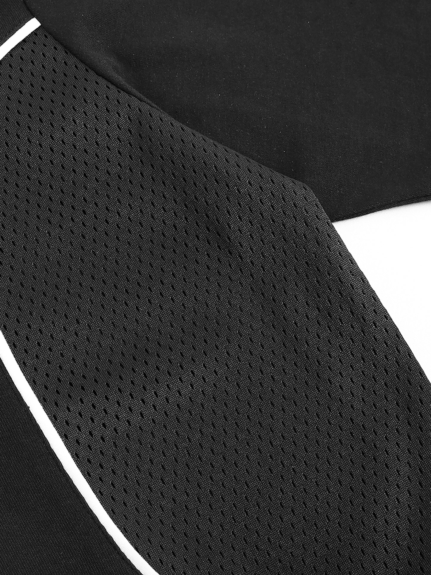 Contrast Piped Panel T-Shirt - X0TIKZ